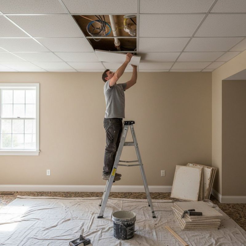 Stipple Ceiling Repair Service